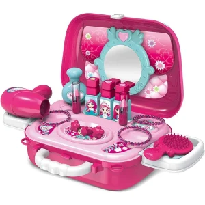 Girls Make Up Set Toy With Cosmetic Bag And Nail Polish
